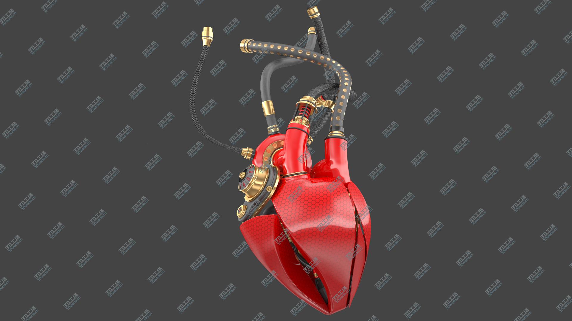 images/goods_img/2021040235/Sci-Fi Artificial Cyber Heart 3D model/2.jpg